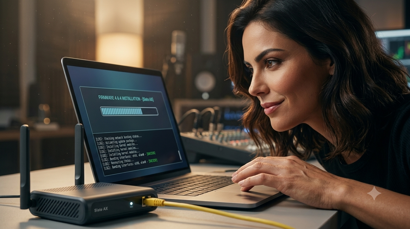 Dot Picazo - Actualización Firmware Slate AX